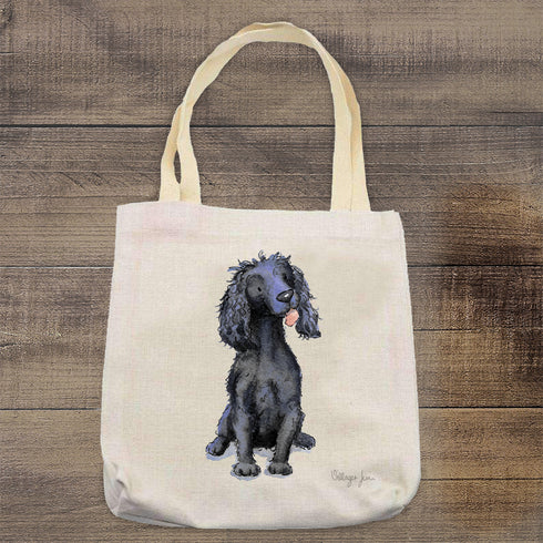 Cocker Spaniel (Working) Black Tote Bag